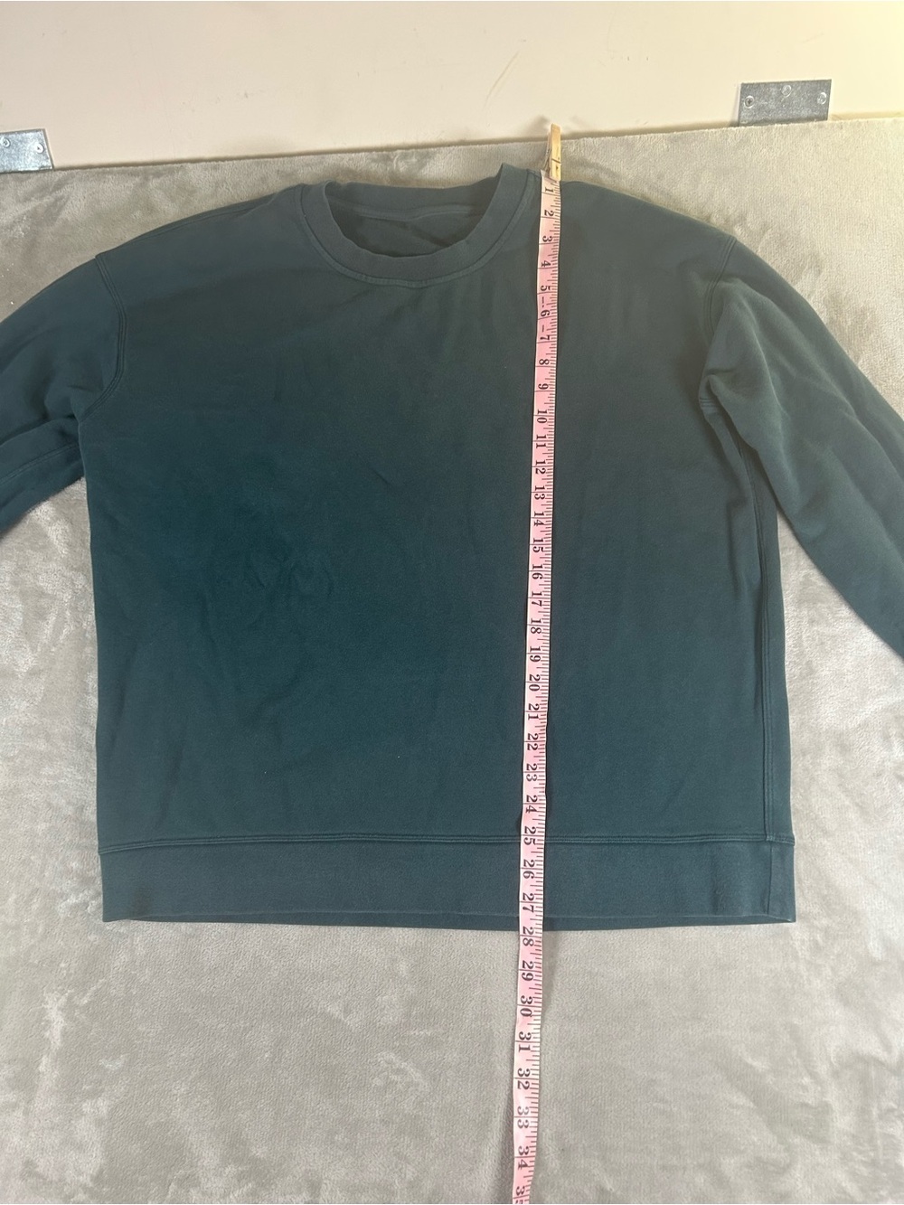 Lululemon Crewneck Sweatshirt Dark Green - Picture 5 of 10